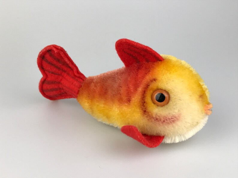 Steiff Mini Flossy Fish 1960s 1970s Germany | Etsy