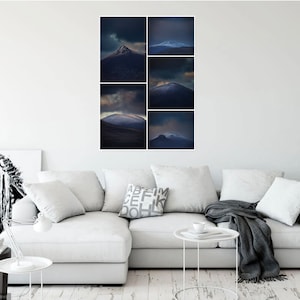 Dramatic evening in the Mountains,Mourne Mountains, Northern Ireland, Irish landscapes, Wall art, Fine Art Photography