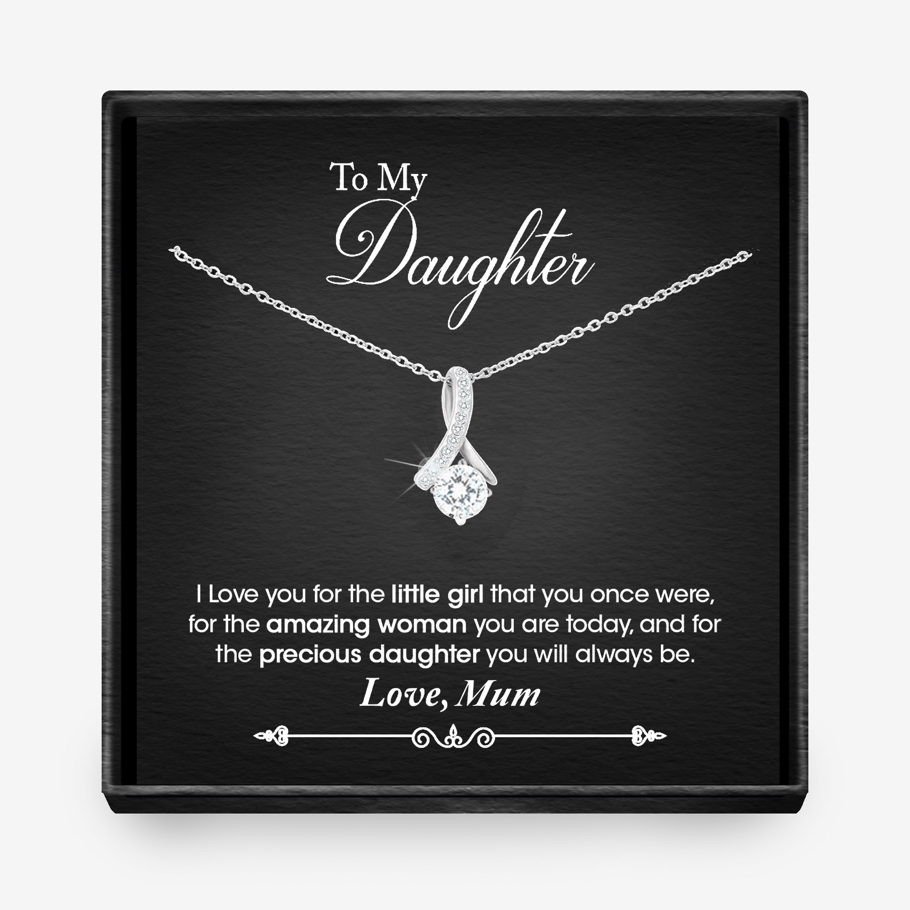 Daughter Gift From Mom to Daughter,mother Daughter Necklaces,gift for  Daughter From Mom, Graduation Gifts, Thoughtful Gifts for Daughter - Etsy