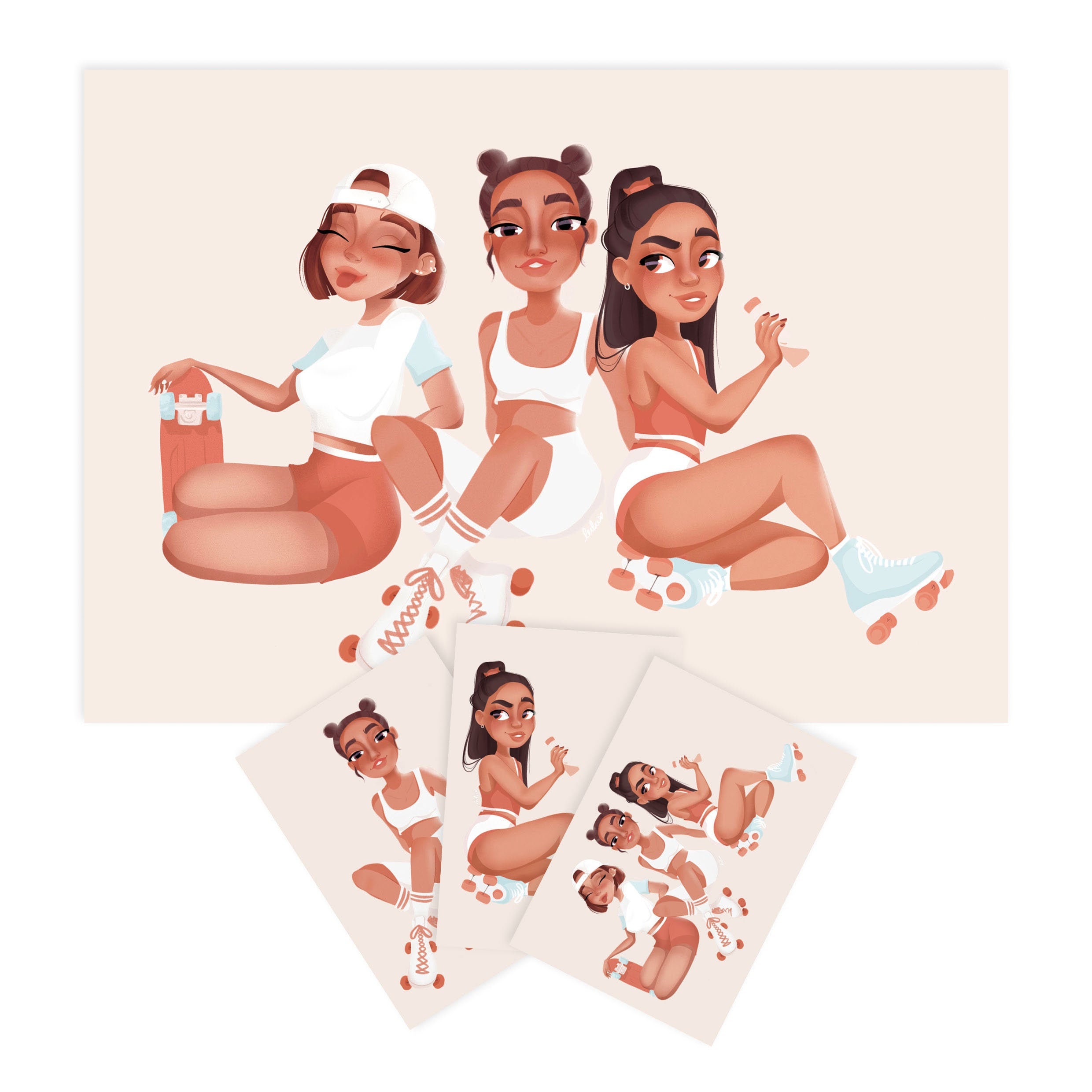 Lot Sisters - A4 et Cartes