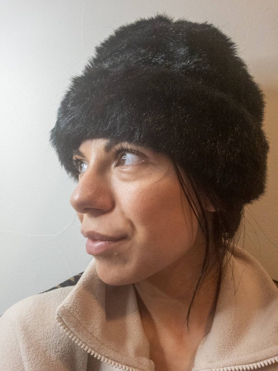 Faux Fur Fluffy Hat - image 5