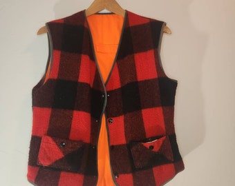 Vintage Woolrich Reversible Vest