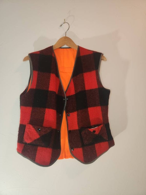 Vintage Woolrich Reversible Vest