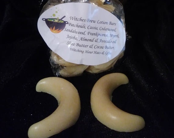 Witches Brew Lotion Bars ~ 8 bars in a decorative bag
