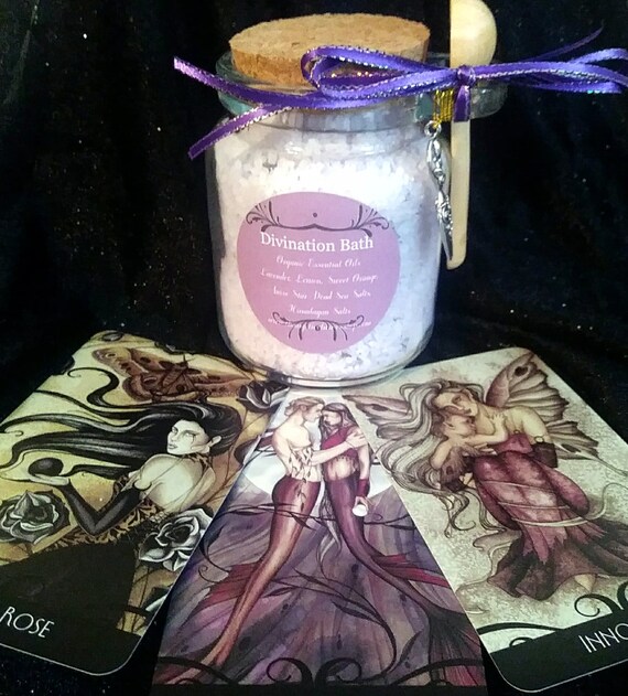 Divination Bath Salts with Labradorite Chips