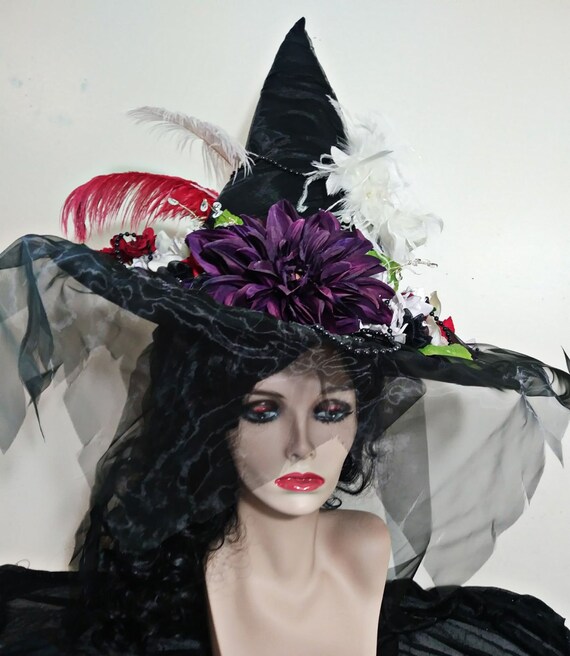Fairy Glamour Witch Hat ~ OOAK