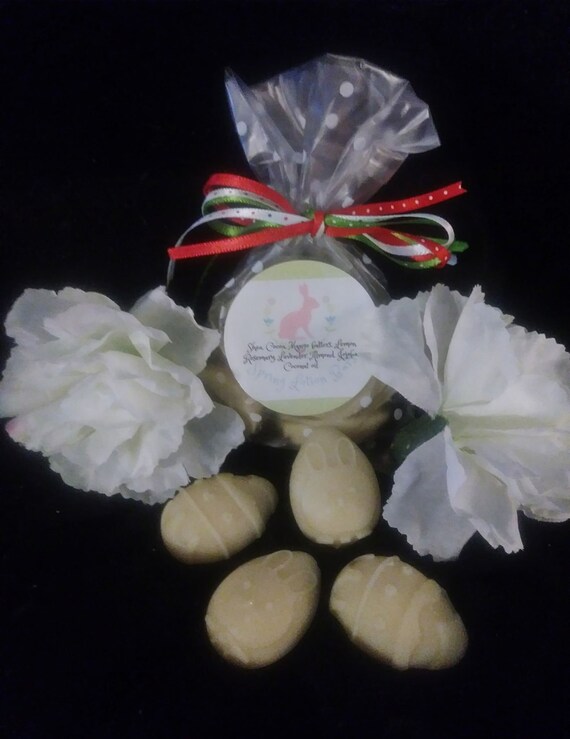 Ostara/Easter Lotion Bars ~ 8 in a decorative bag.
