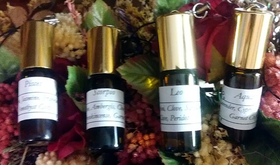 Mini Astrological Perfume Roll Ons 4 ML.