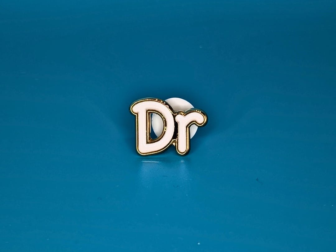 Dr Enamel Pin - Gold Doctorate Pin, Perfect Gift for Medical Graduates ...