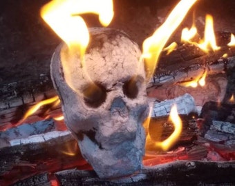 Fire Pit Skulls