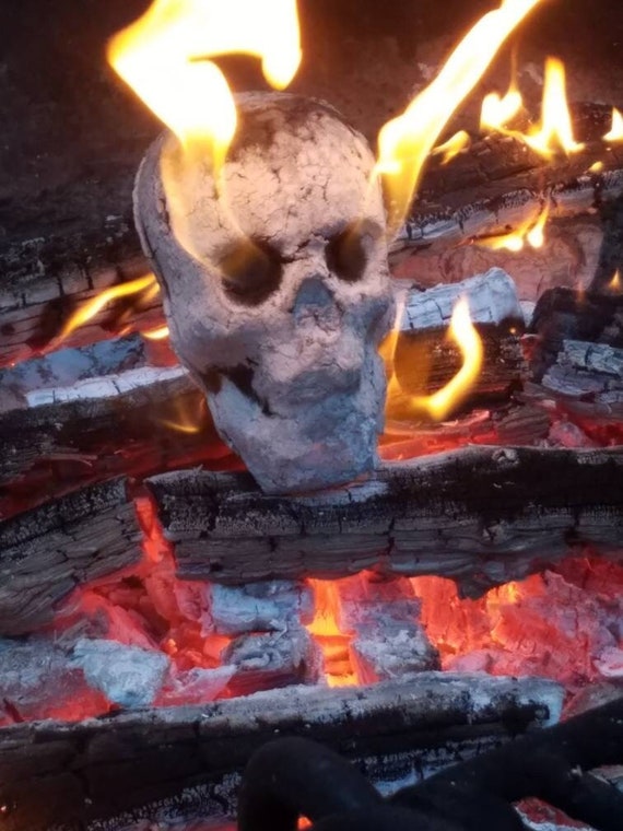 Fire Pit Skulls Etsy