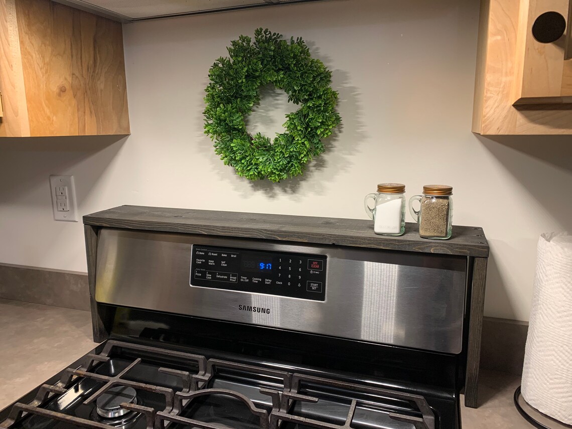 Over the Stove Spice Rack Etsy