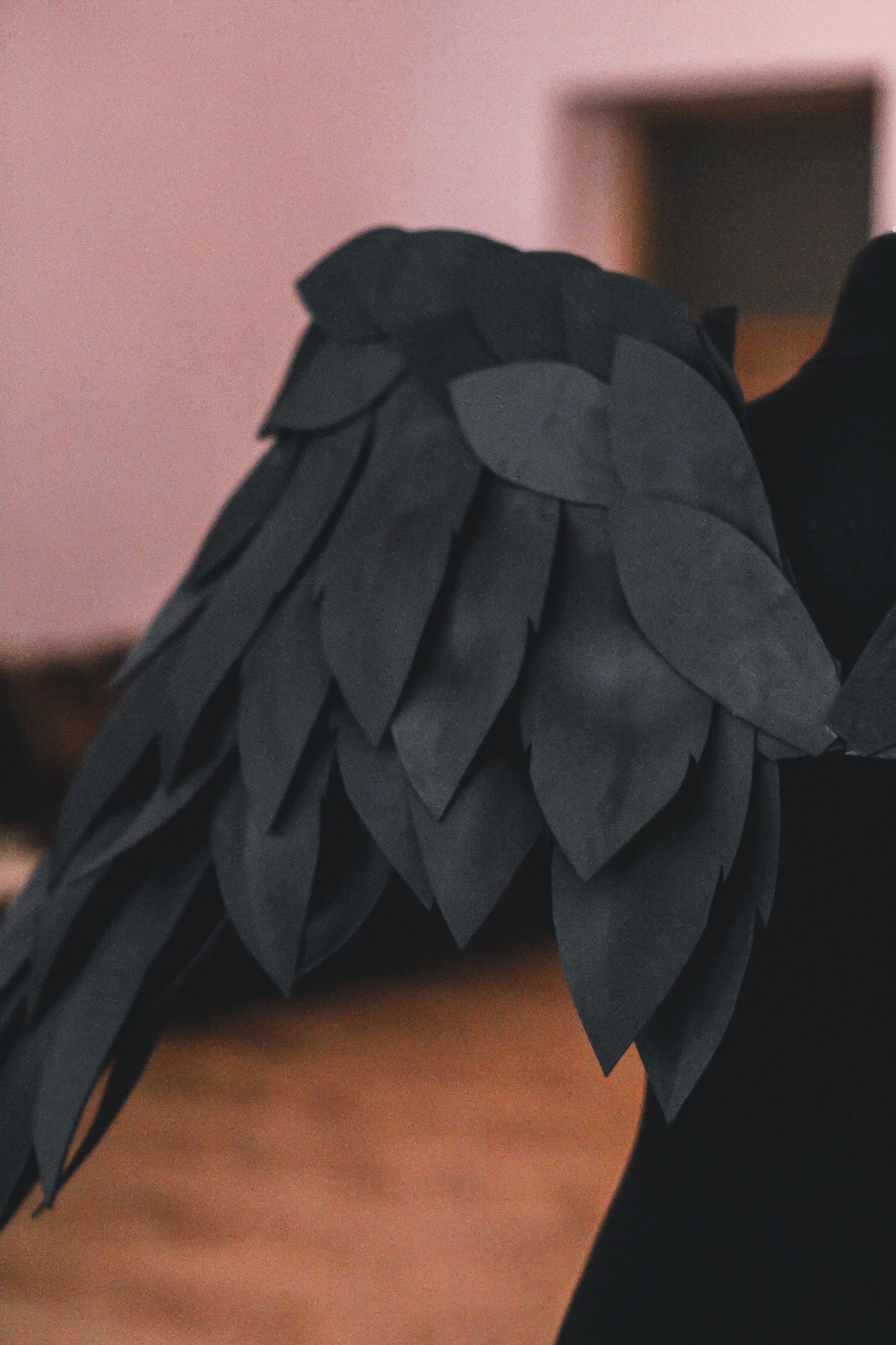 Sexy Black Costume Wings Small Size Etsy