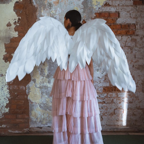 Large Angel Wings Costume Cosplay White Angel Wings Wings - Etsy