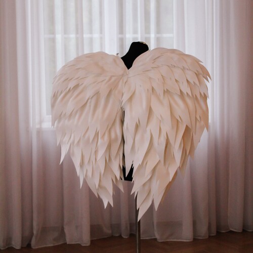 White Angel Wings Costume Extra Large Size for Adults Etsy