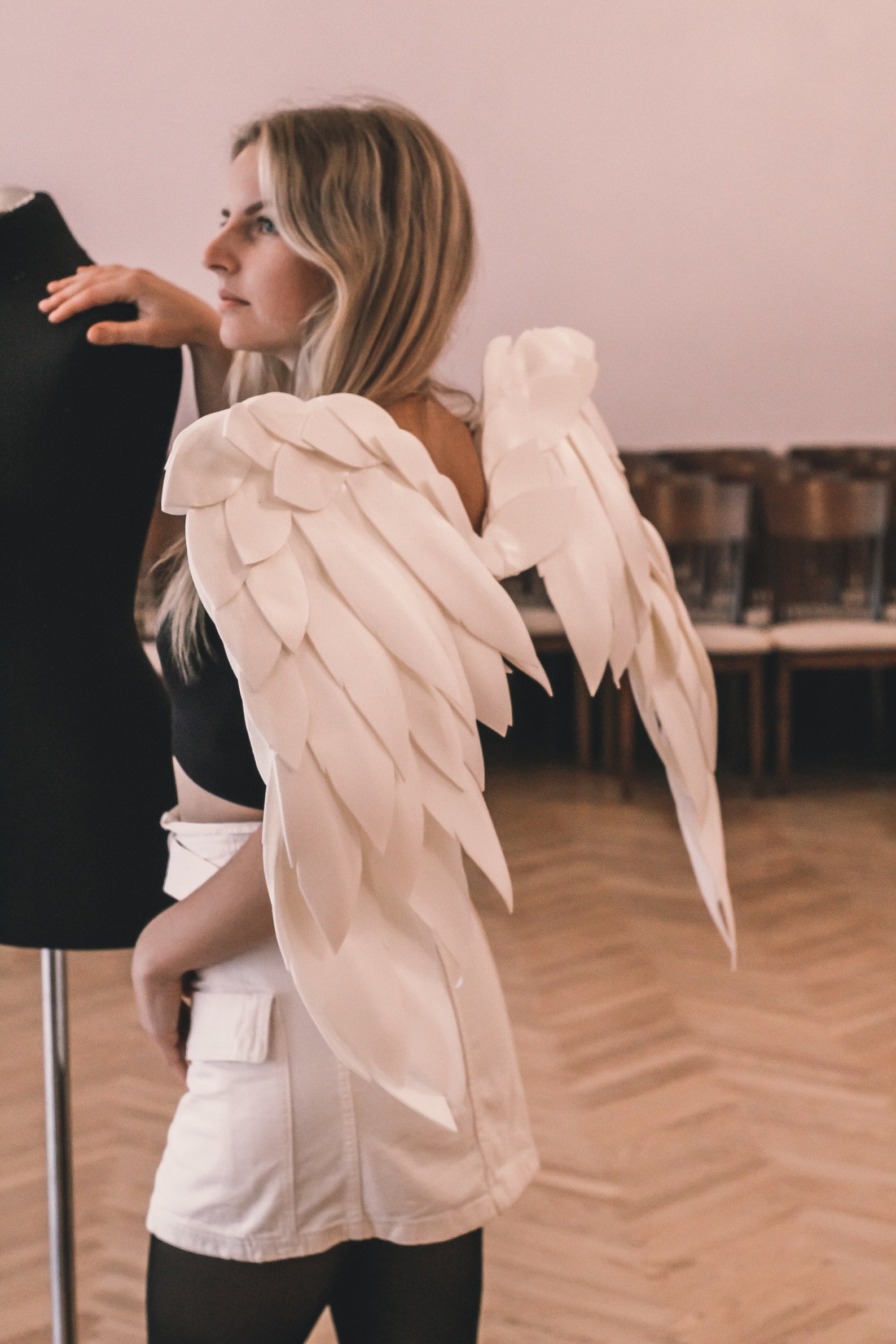 White Wings Costume for Adults and Kids Etsy