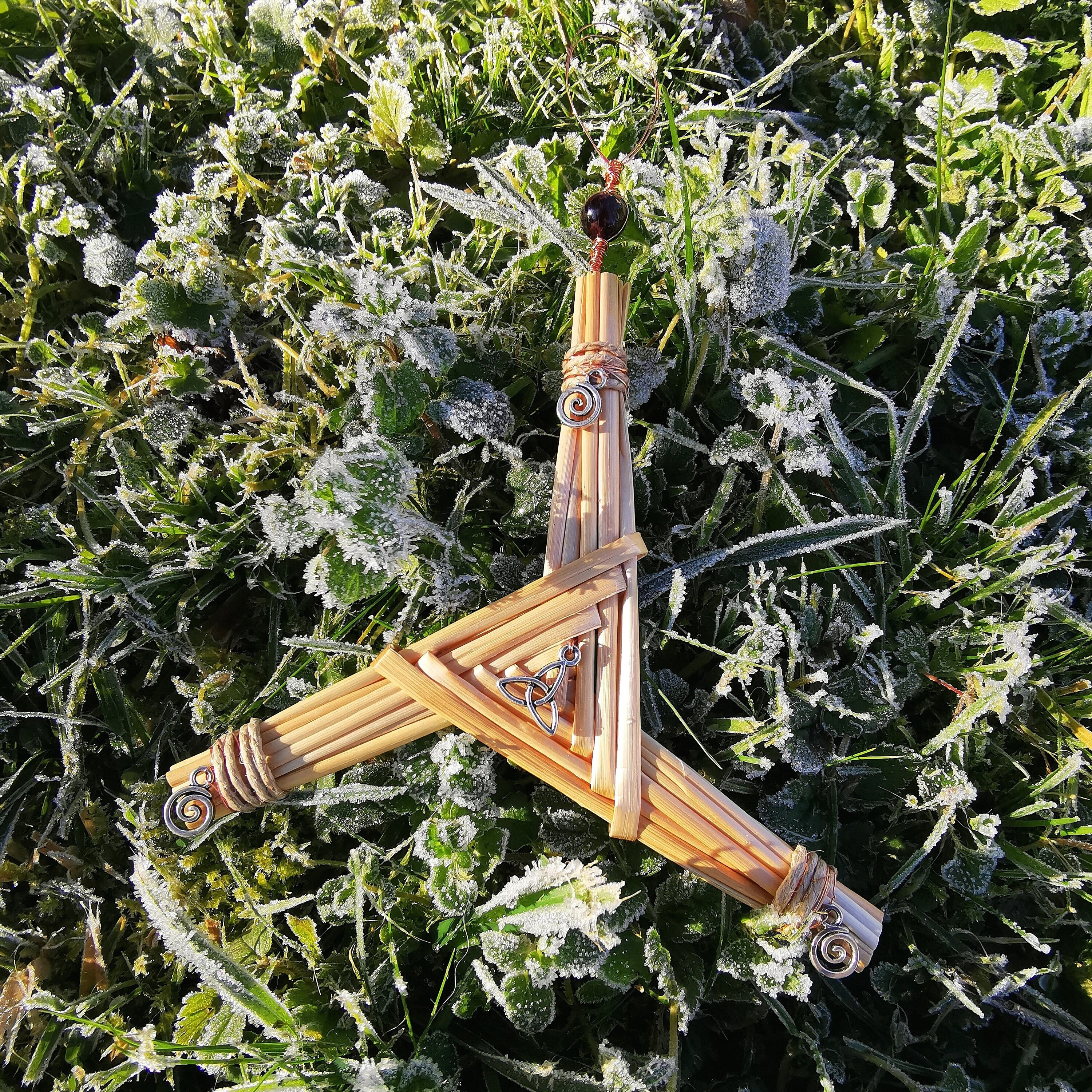 Croix de Brigid/Talisman Protécteur d'imbolc
