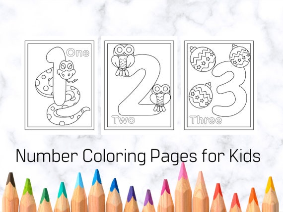 number coloring pages for kids printable coloring pages for etsy ireland