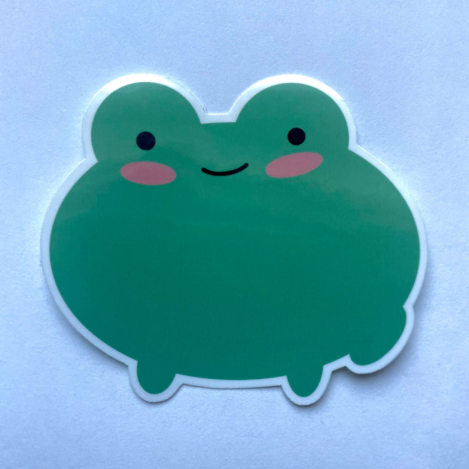 Frog Stickers Cute Stickers Kawaii Stickers Animal Etsy