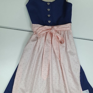 Kinderdirndl Blau in Größe 122 Bild 1