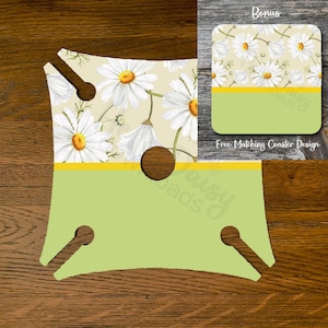 Wine Caddy Square + Bonus Coaster Design | Instant Digital Download PNG ONLY 2 for 1  Sublimation | Customize Personalize with your Text