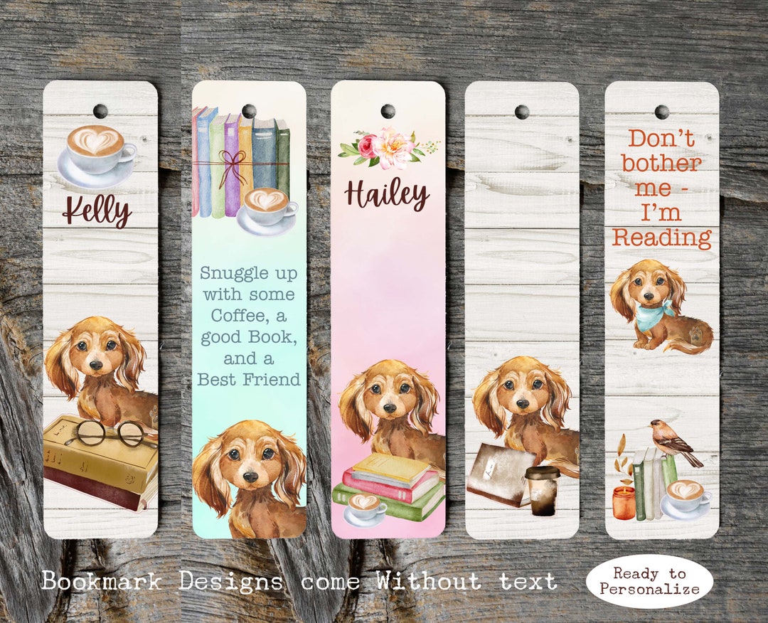 Bookmark Designs | Instant Digital Download PNG File ONLY | Coffee ...