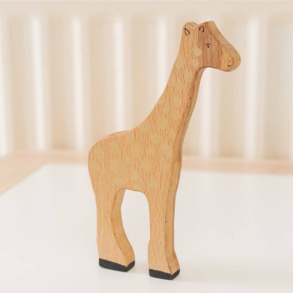 Giraffe wooden toy