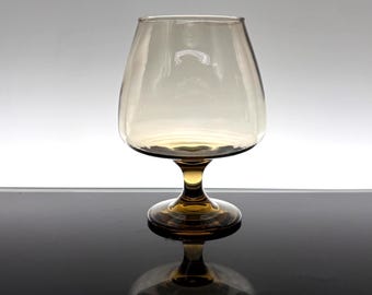 Vintage Libbey Tawny Brandy Snifter