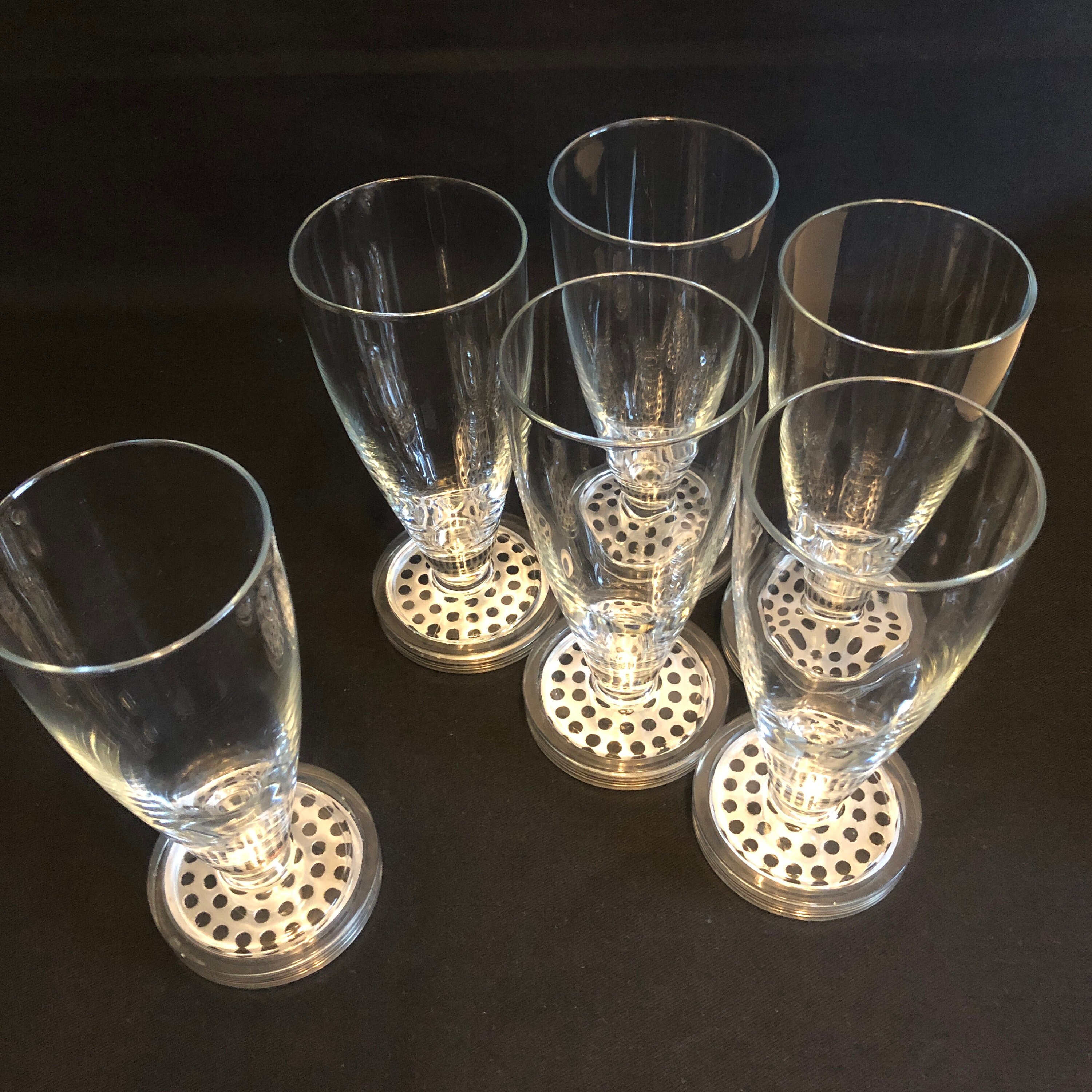 Heavy Footed Pilsner Glass Footed Beer Glass Vintage Pilsner Etsy