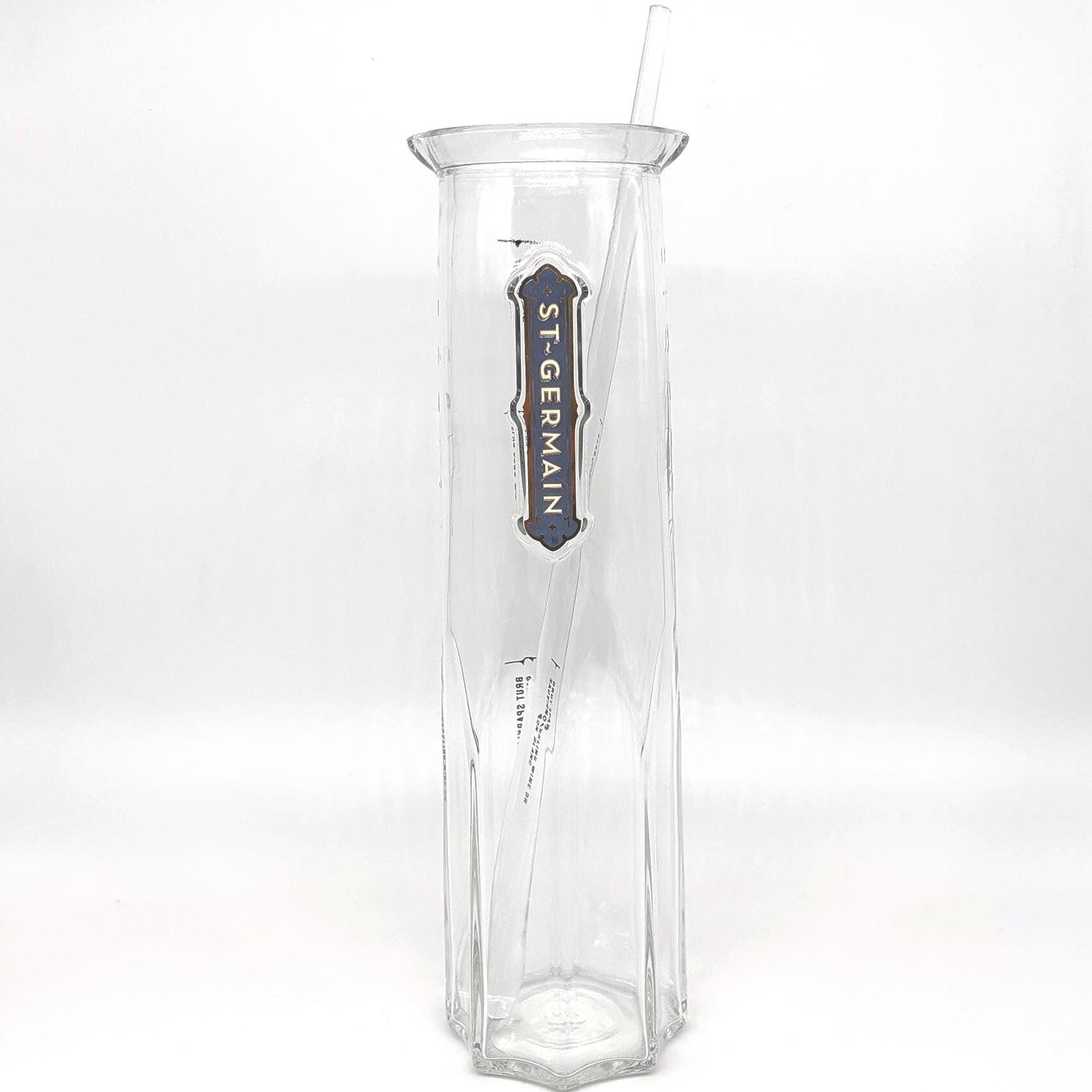 The beauty of hammered glass in a martini and carafe set from