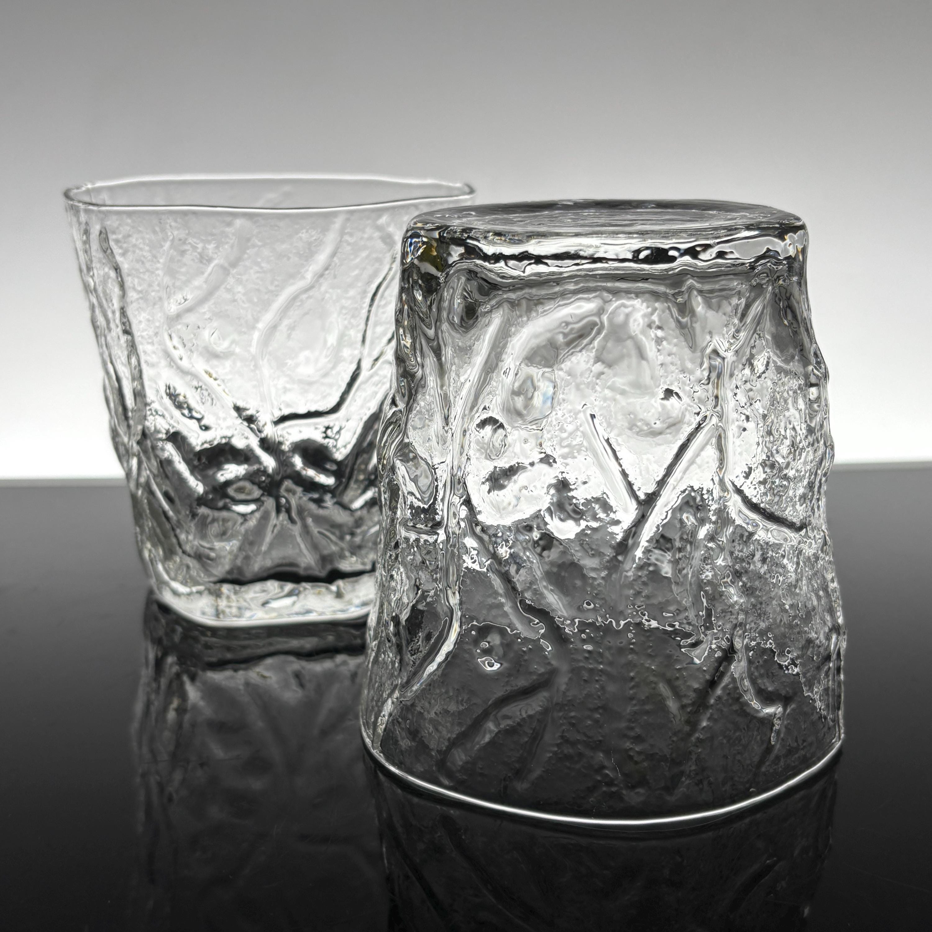 Vintage Libbey Aztec Glasses: Textured Mid-century Barware (set of 2 ...