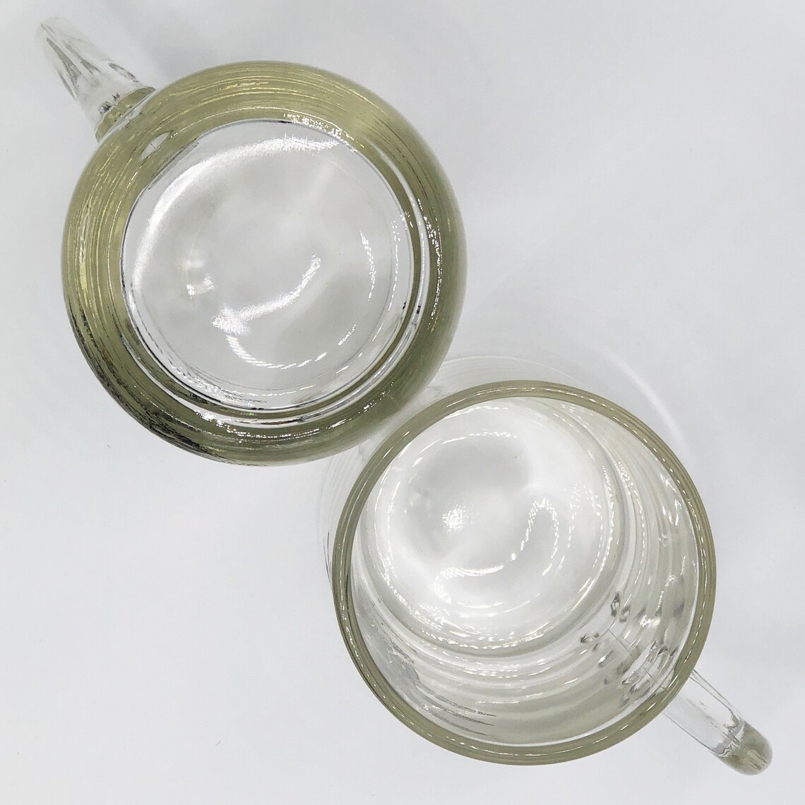 Vintage Federal Glass Beer Mugs Stein Tankard Hunting Etsy