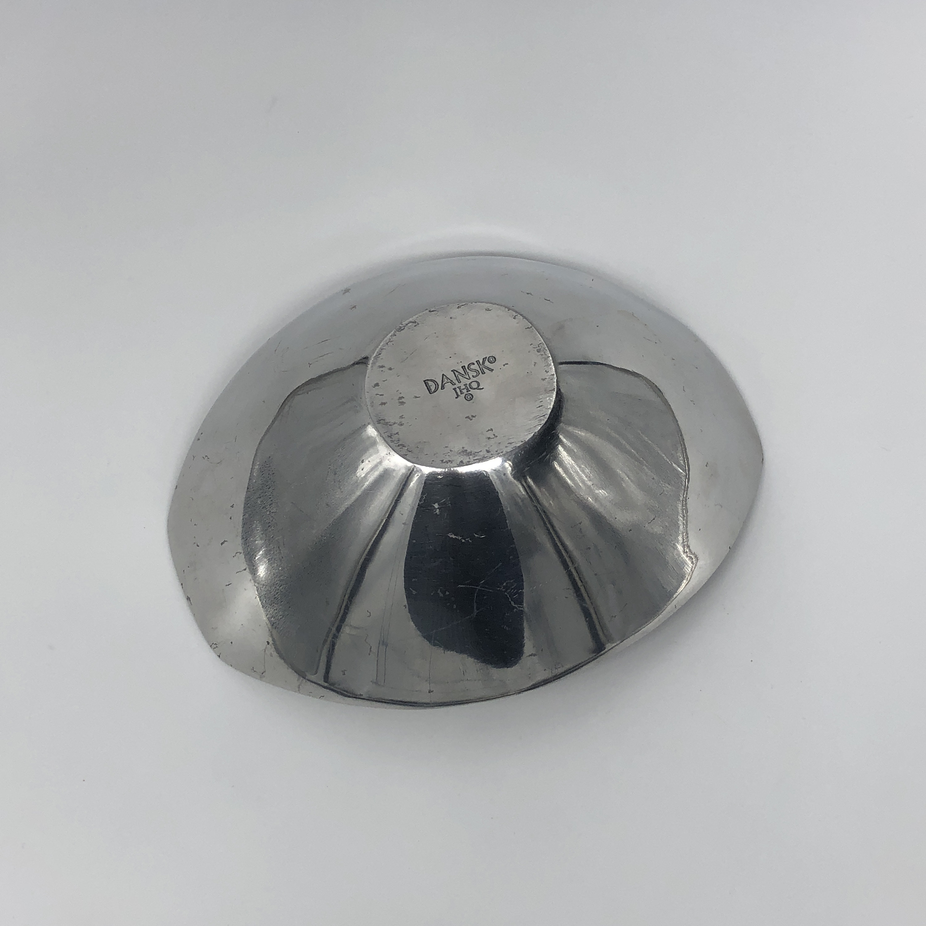 Danish Modern Metal Bowl | DANSK | JHQ Classic Fjord Small Danish Modern Metal Bowl | DANSK | JHQ Classic Fjord Small