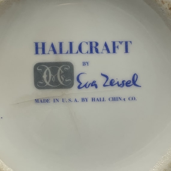 Rare Hallcraft by Eva Zeisel Teapot – Buckingham Pattern