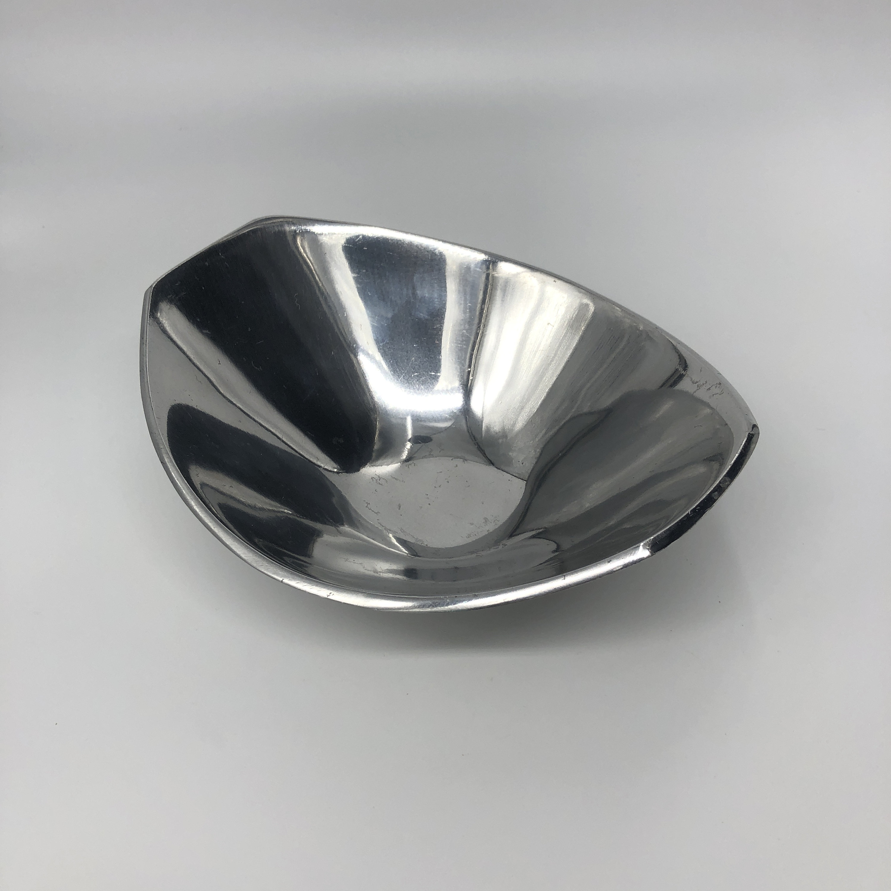 Danish Modern Metal Bowl | DANSK | JHQ Classic Fjord Small Danish Modern Metal Bowl | DANSK | JHQ Classic Fjord Small