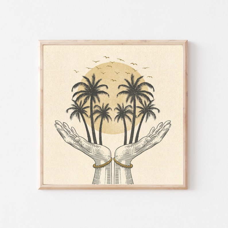 Palm Trees Print image 1