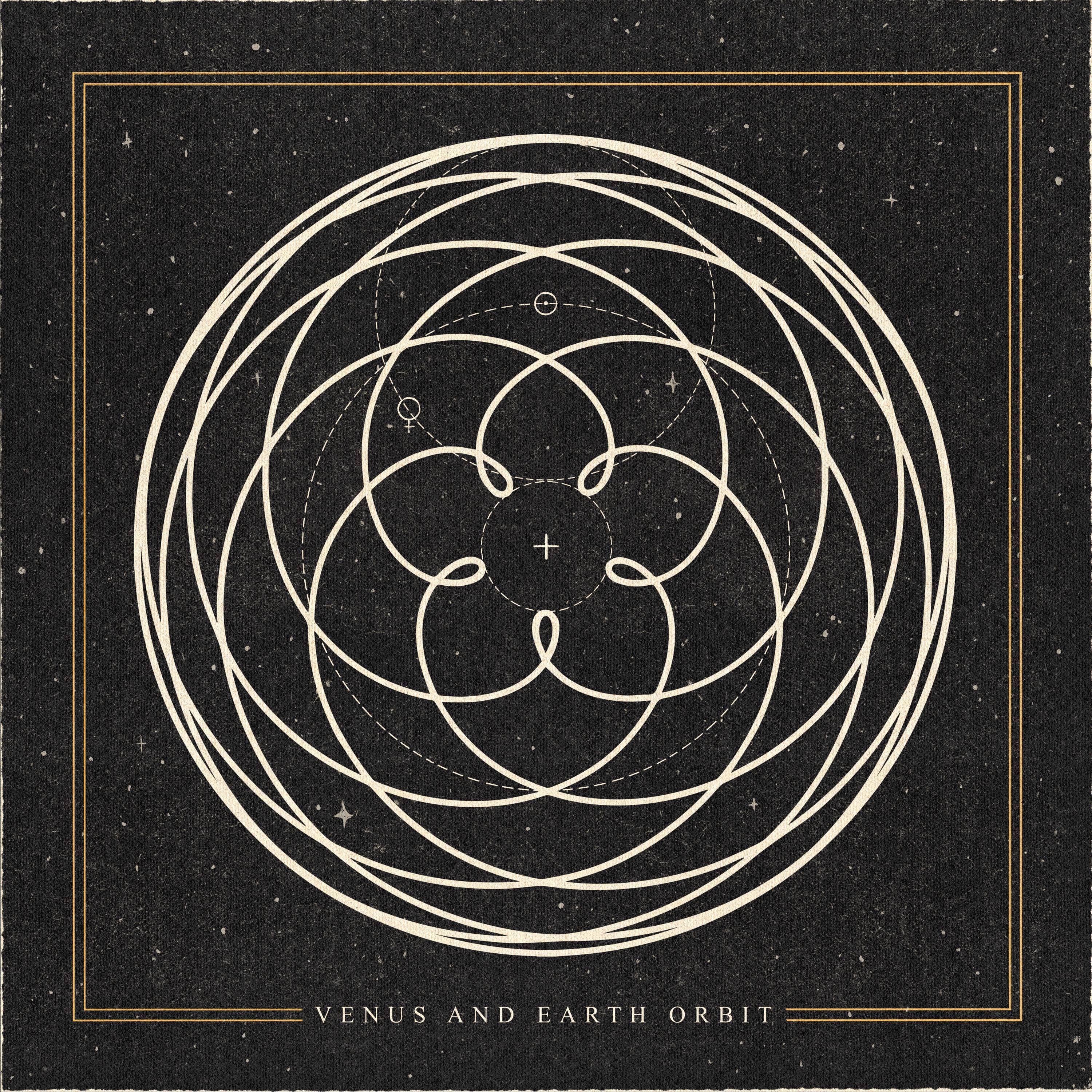 Venus & Earth Orbit Print - Etsy