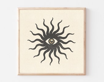 EYE SUN Print