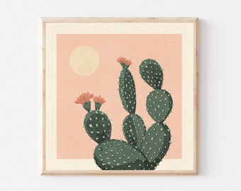 Floración de cactus