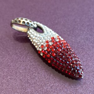 Zircons 925 Silver Pendant, Zircons Silver Pendant, Zircons Stones, Vintage Silver Pendant, Zircon Pendant, Antique Silver Pendant