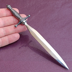 Abrecartas de Plata Pedro Duran, Abrecartas de Plata, Abrecartas Vintage, Cuchillo Abrecartas de Plata, Cuchillo de Plata Antiguo España