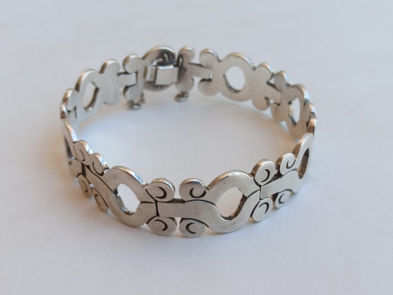 Handmade Silver Bracelet, Sterling Silver Bracele… - image 5