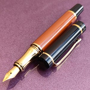 Vintage Füllfederhalter, Tintenstift, Gold filled Füllfederhalter, Retro Füllfederhalter, Füllfederhalter, Antiker Stift, Tintenstift, Iridium Point Germany