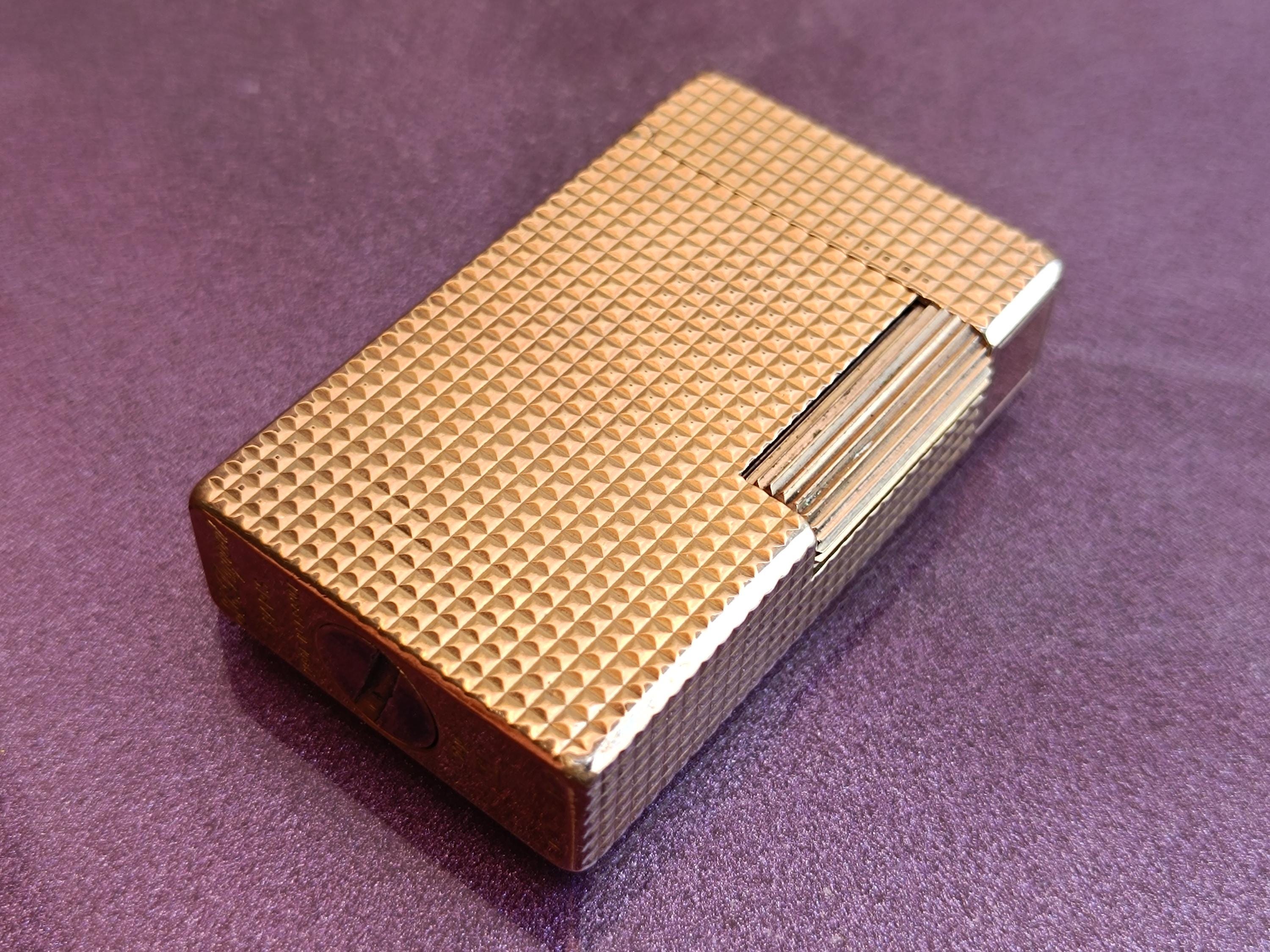 S.T. Dupont 金メッキ ライター S.T. DUPONT 金メッキ 20ミクロン ライター、ヴィンテージ ポケット