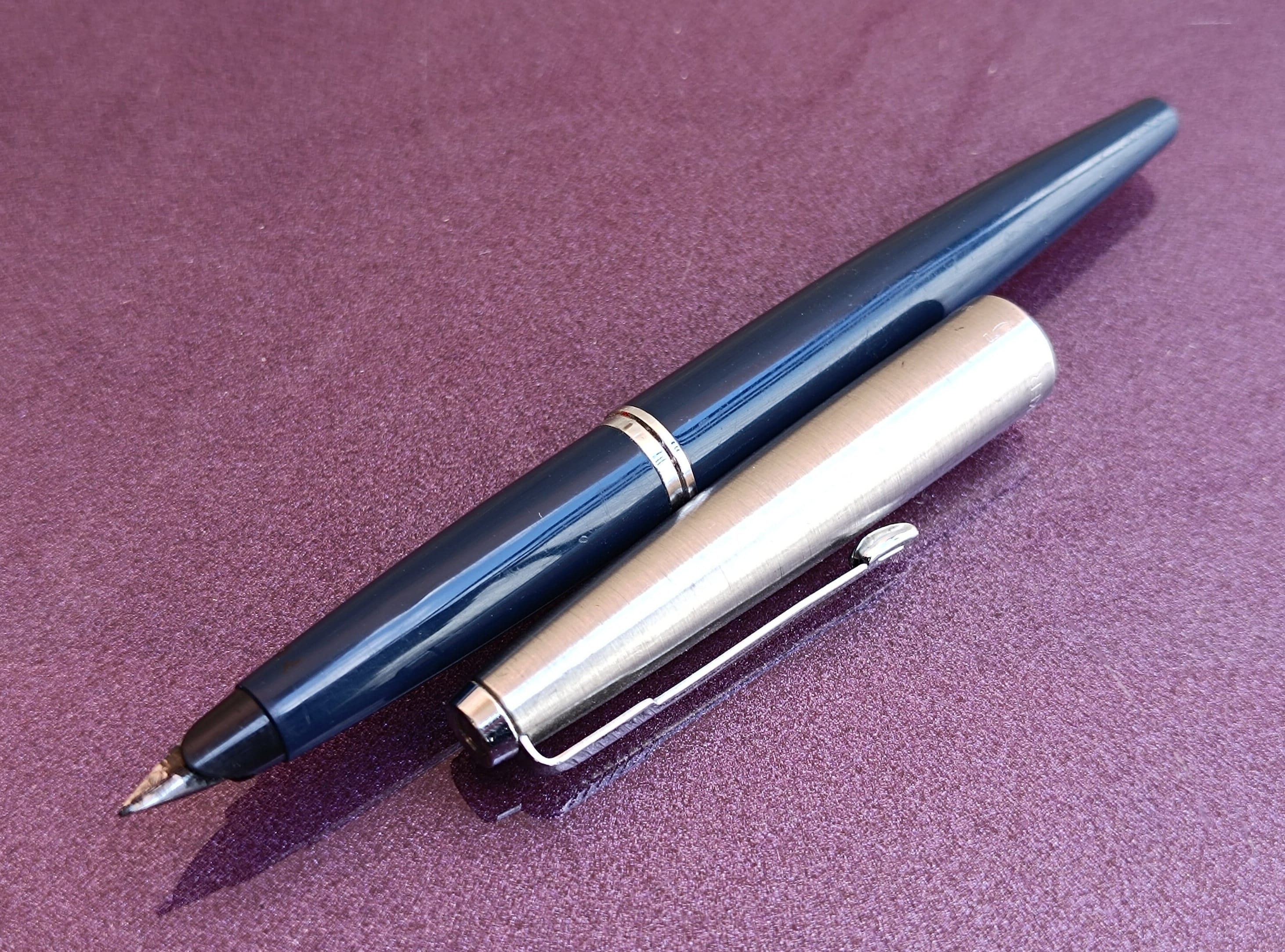 Stylo Plume Ancien Parker 45 - Fabriqué En France - à Restaurer (occasion, Non Testé)