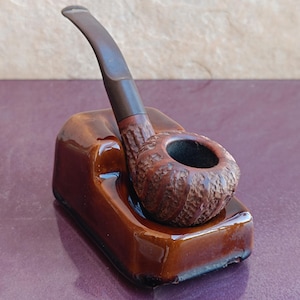 Pipe à tabac Stirps Naturelle en bruyère de qualité, pipe à tabac vintage, pipe à fumer ancienne en bruyère, pipe en bruyère d'occasion, pipe à tabac en bruyère