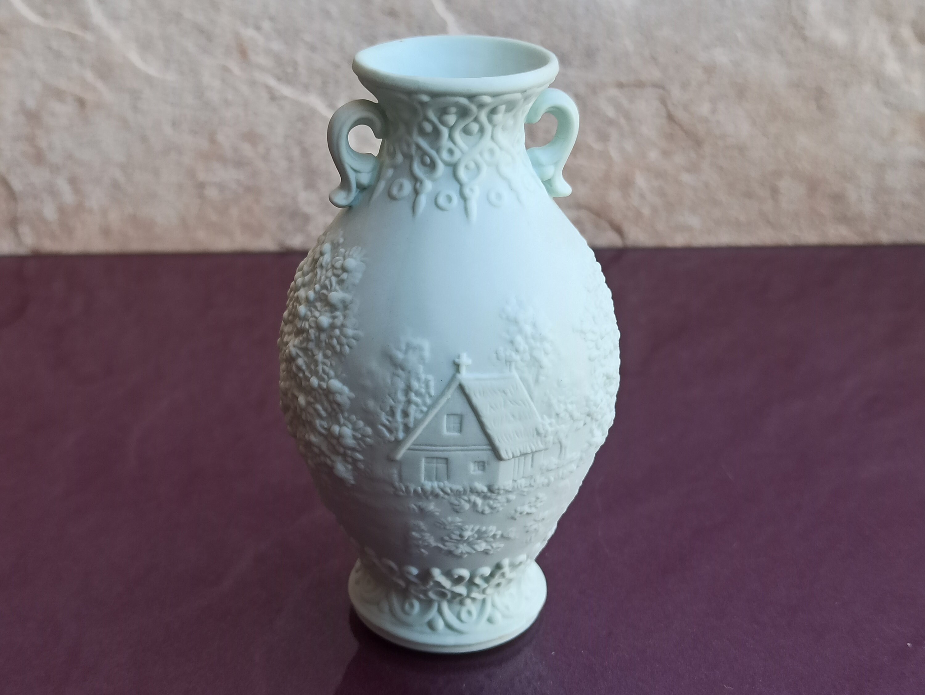 1984 LLADRO Porcelain Vase Vintage Lladro Vase Lladro Vase Etsy