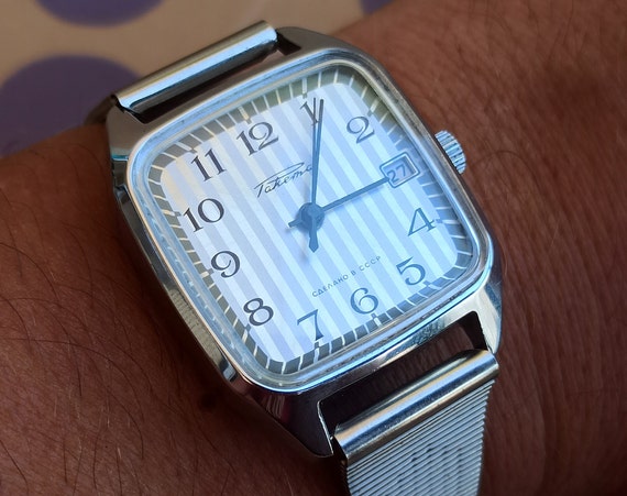 Rare USSR Raketa Watch, Mechanical Watch, Raketa Watc… - Gem