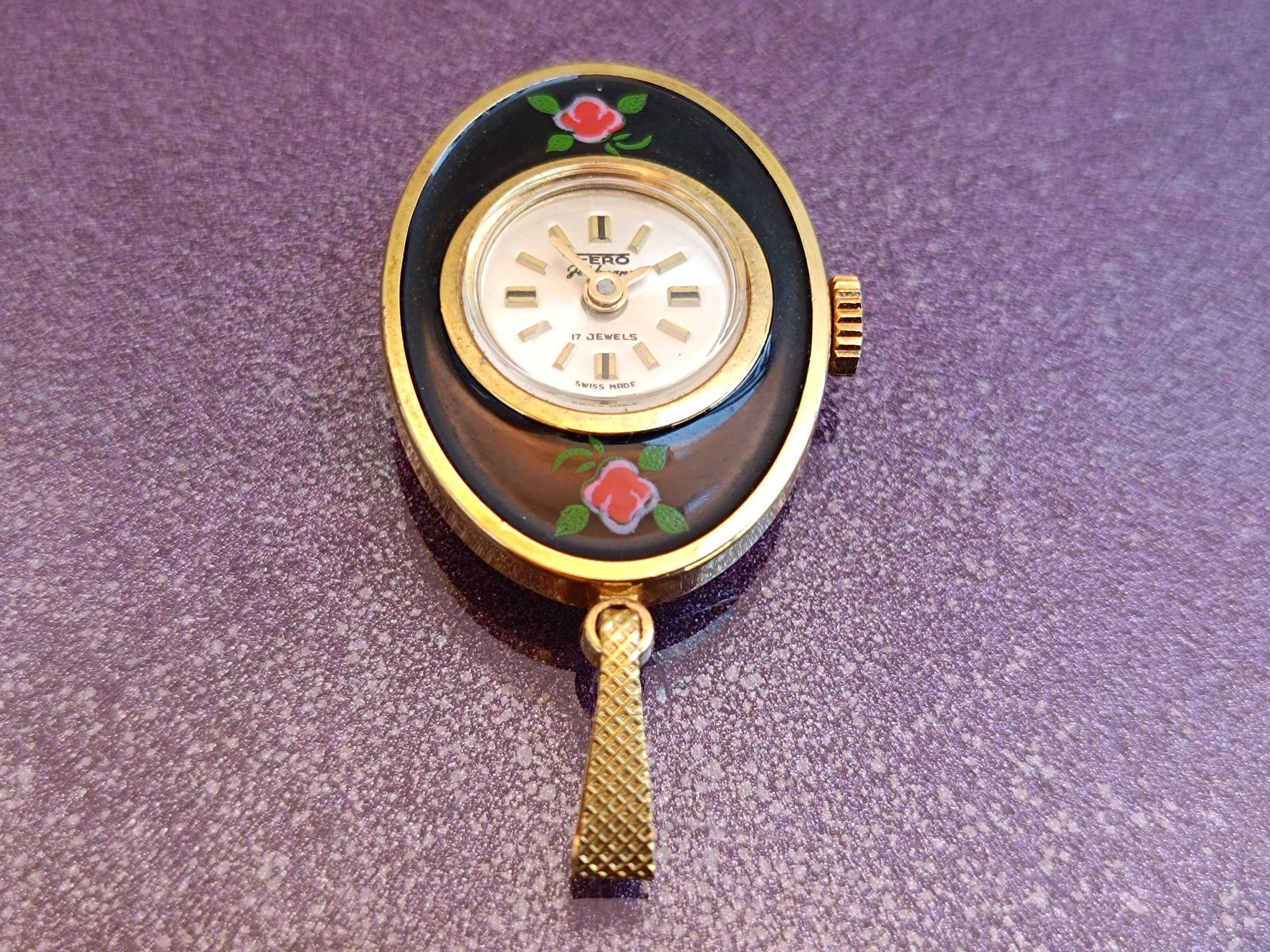 FERO Feldmann Mechanical Watch, 17 Jawels, Vintage Pocket Watch