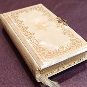 1955 DIVINO JESUS, First Communion Devotional, Devocionario de Primera Comunión, JHS, Religious Book, First Communion, Spain